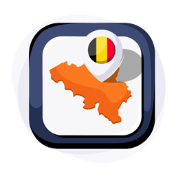 Maak verbinding met een server in België
