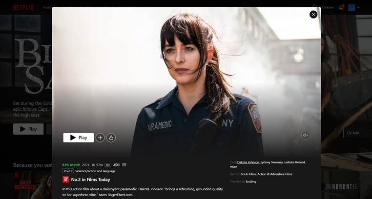 Madame Web streaming op Amerikaanse Netflix