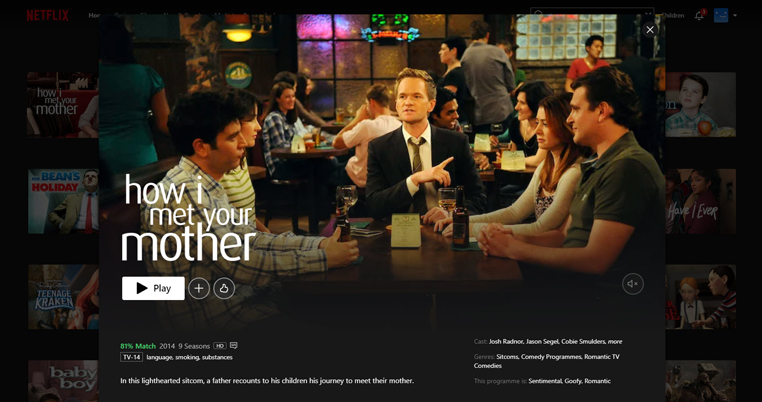 How I Met Your Mother streaming op Amerikaanse Netflix