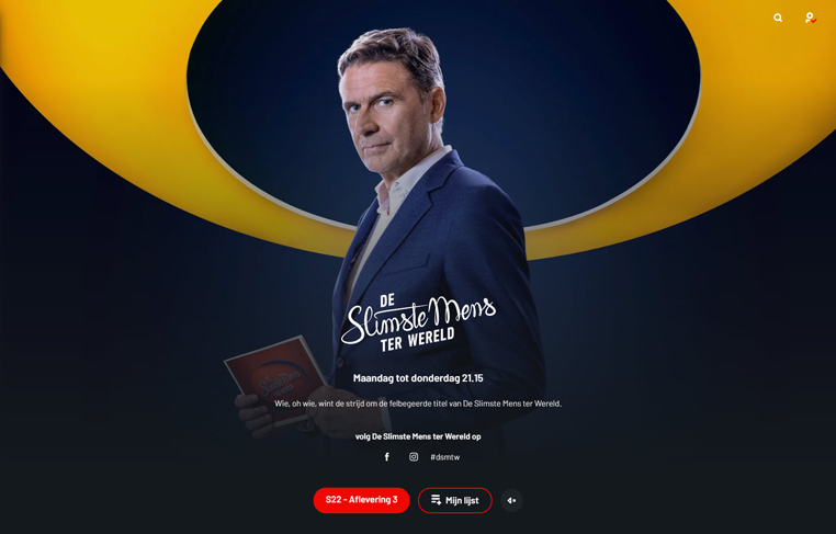 De Slimste Mens Ter Wereld streaming op GoPlay in België