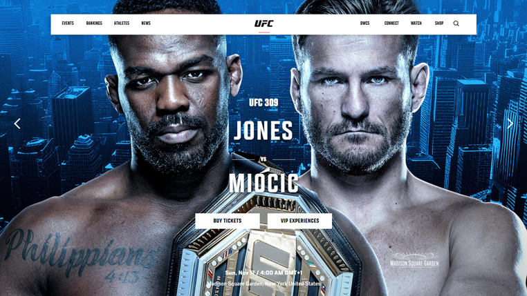 UFC: Jones vs Miocic