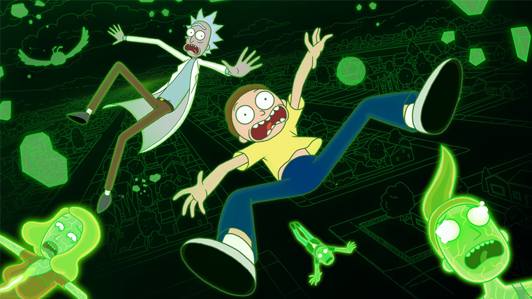 Rick and Morty kijken op Netflix