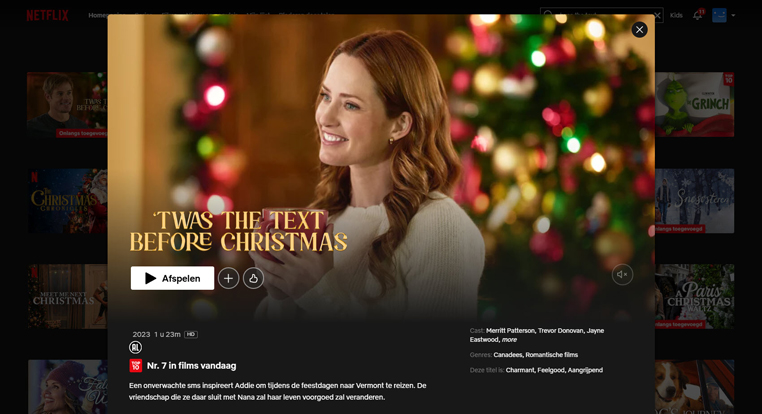 Twas the Text Before Christmas op Netflix